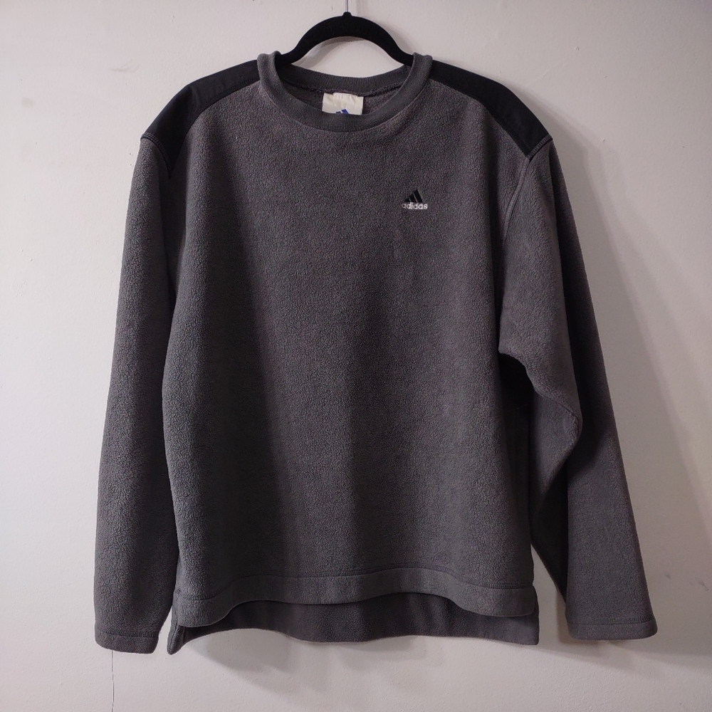 Adidas Fleece Pullover, Size Large